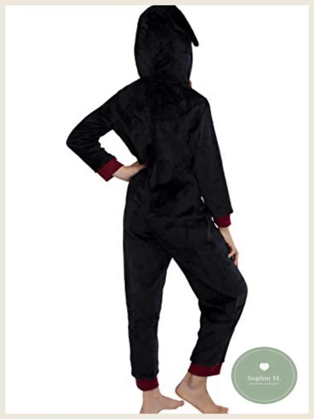 Harry Potter Kids Hooded Fleece One-Piece Pajama Union Suit